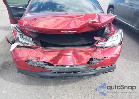 2019 Genesis G70 2.0T Advanced z USA, uszkodzony, nr VIN KMTG64LA6KU033588